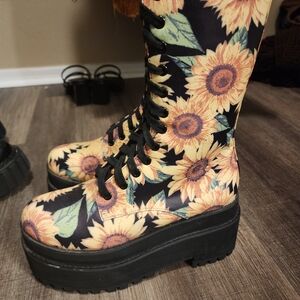 Sunflower Platform boots